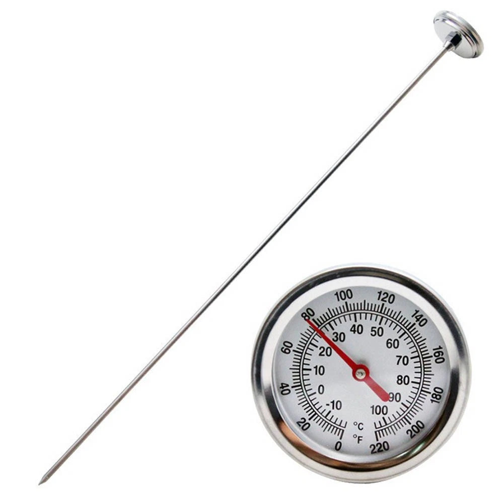 7 Inch Compost Thermometer for Gardening (Celsius & Fahrenheit Scales)