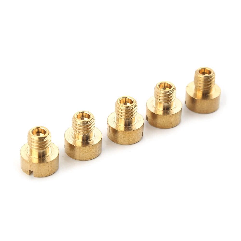 5pcs Main Jets Set for Mikuni VM22 VM24 VM26 VM30 Carburetor (125-200cc)