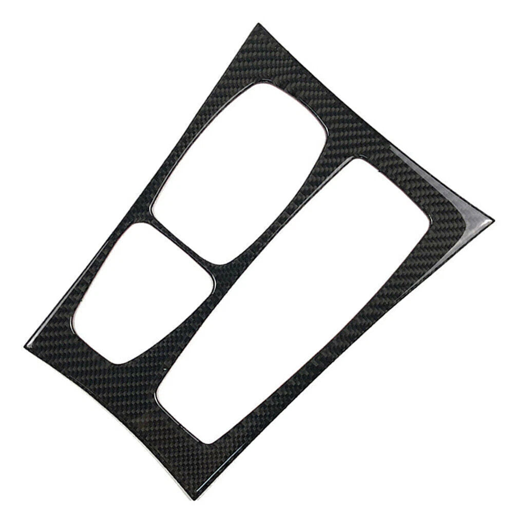 Carbon Fiber Gear Shift Box Panel Trim for BMW E70 X5 E71 X6 (2008–2013)