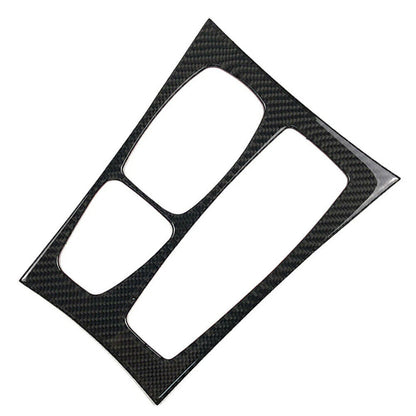 Carbon Fiber Gear Shift Box Panel Trim for BMW E70 X5 E71 X6 (2008–2013)