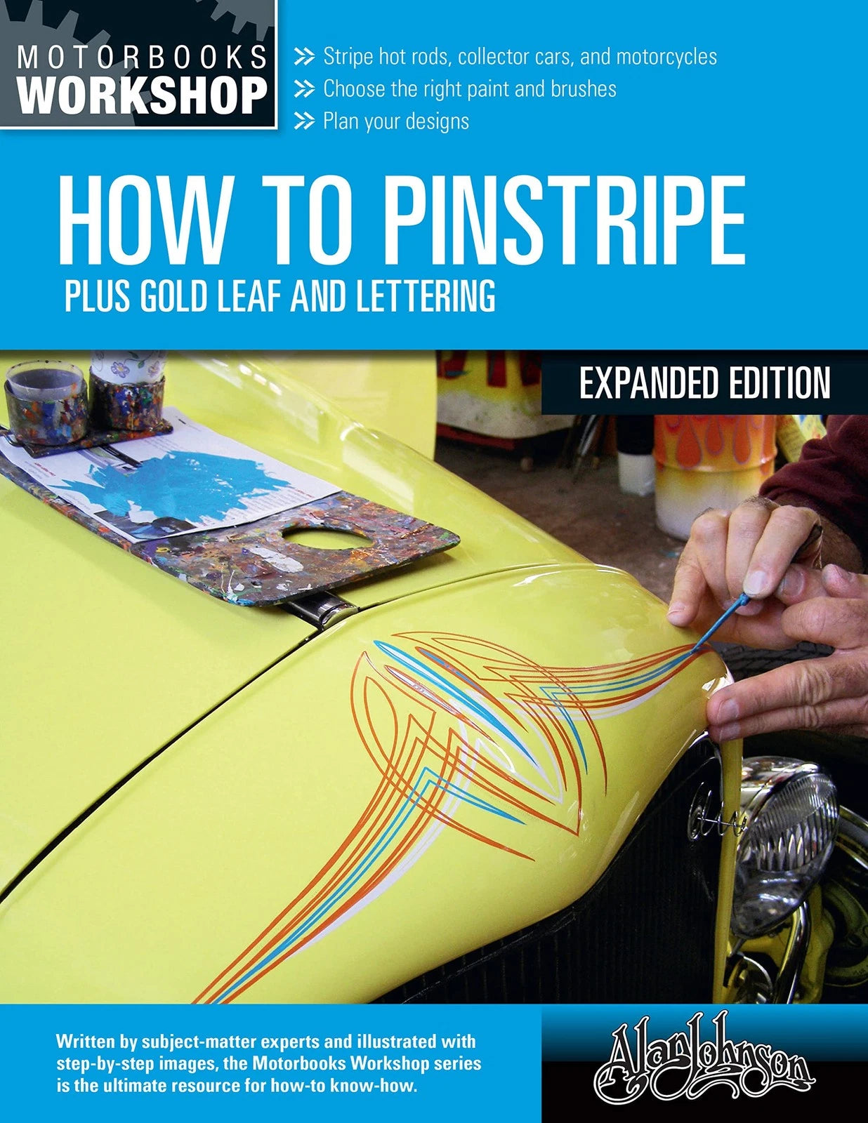 Pinstripe & Gold Leaf Lettering Manual for Automotive Customization