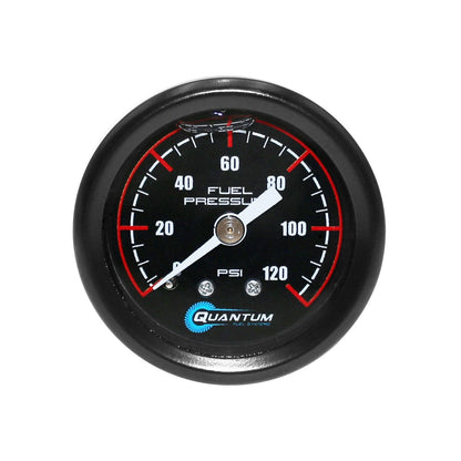 QFS Fuel Pressure Gauge 0-120psi 1/8" NPT for EFI Systems (2010–2023)