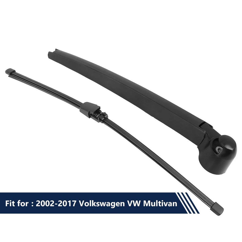 Rear Windshield Wiper Blade Arm Set 405mm Replacement for Volkswagen Multivan (2002–2017)