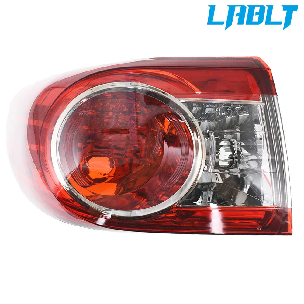 Left Driver Side Outer Rear Tail Light for Toyota Corolla (2011–2013)