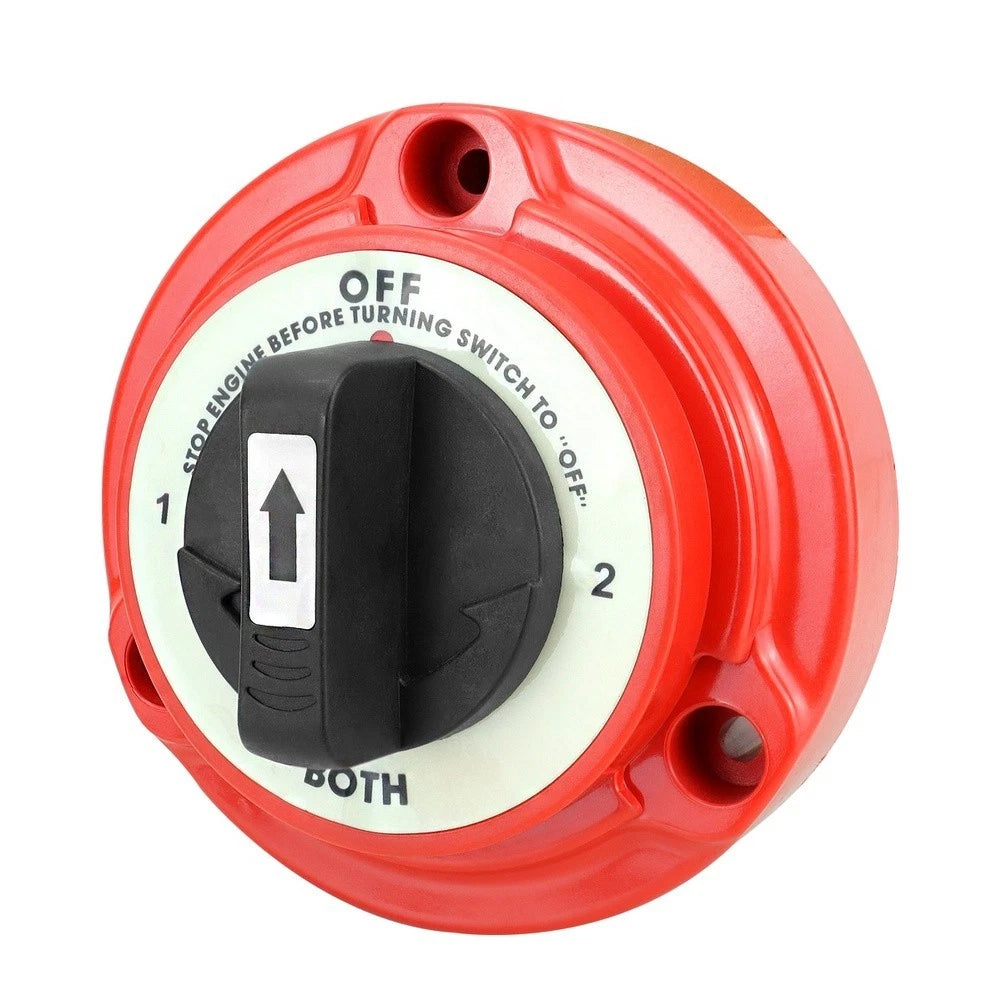 Dual Battery Switch 300A for Marine Electrical Systems (300A Rating)