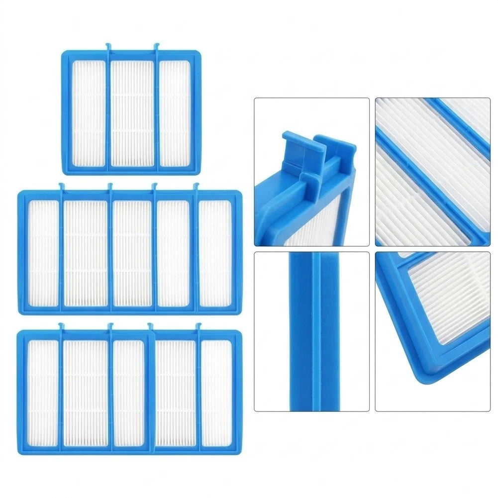 6 Pack Replacement Dust Bin Filters for Shark AV2110S RV2120AE RV2100S