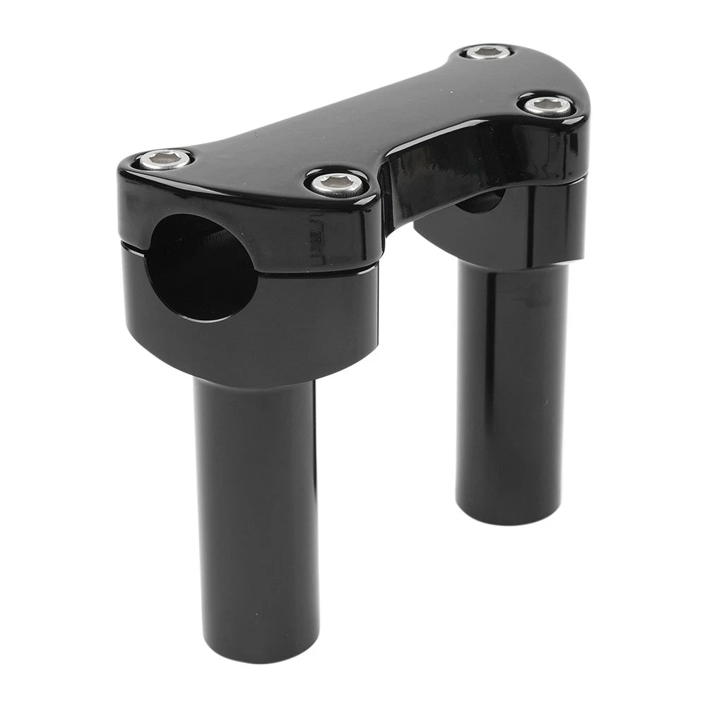 4" Handlebar Risers Top Clamp Mount for Harley Sportster Dyna Softail Road King