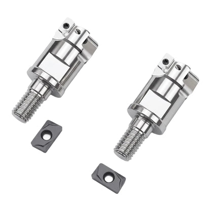 Milling Head Square Shoulder Shank 16mm Thread Locking for BAP3 CNC