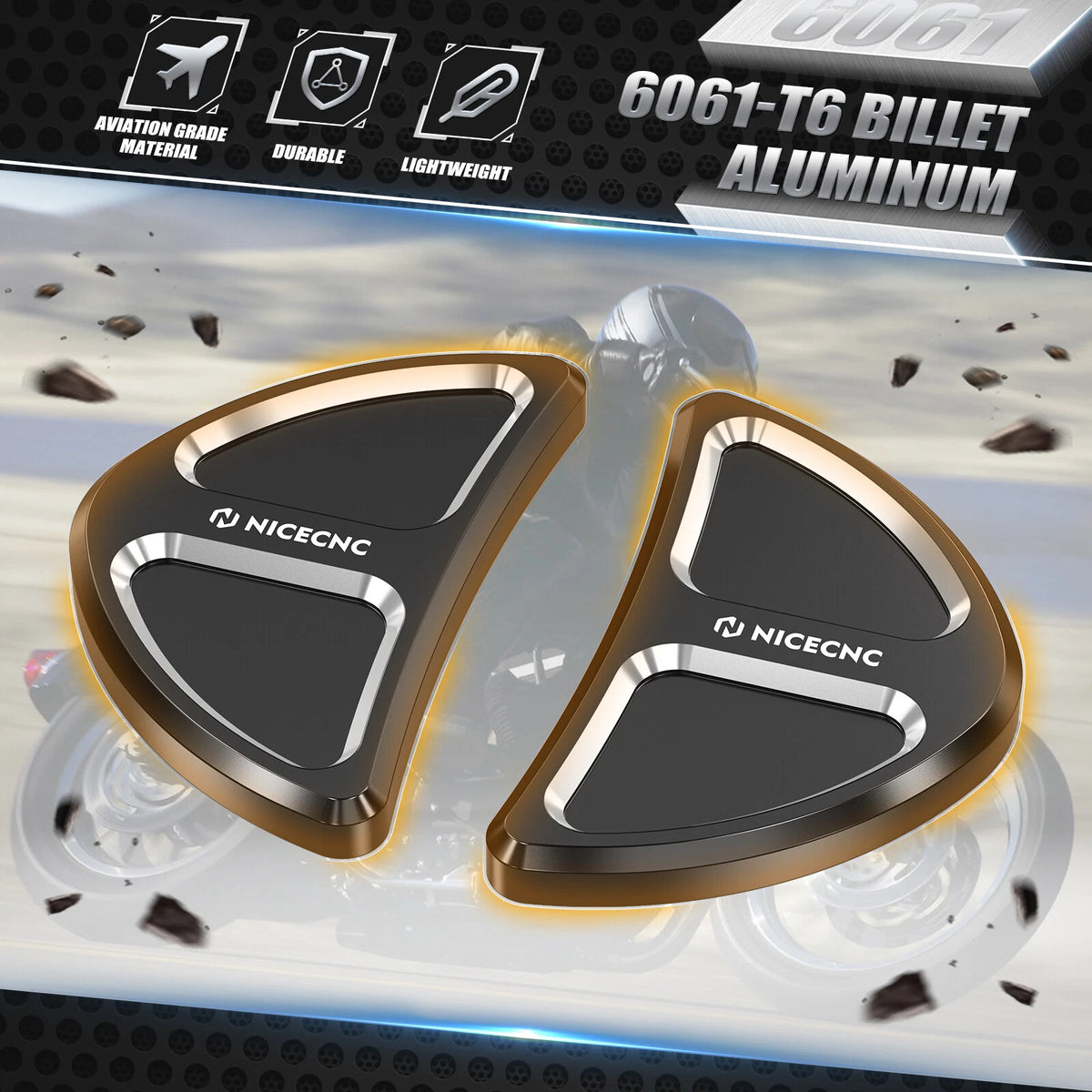 Batwing Fairing Rearview Mirror Hole Inserts for Harley Street Glide FLHX (2014–2023)