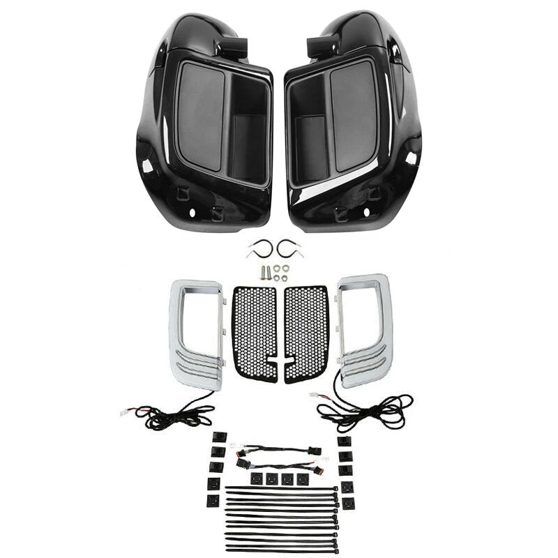 Lower Vented Fairings Turn Signals for Harley Touring (2014–2024)
