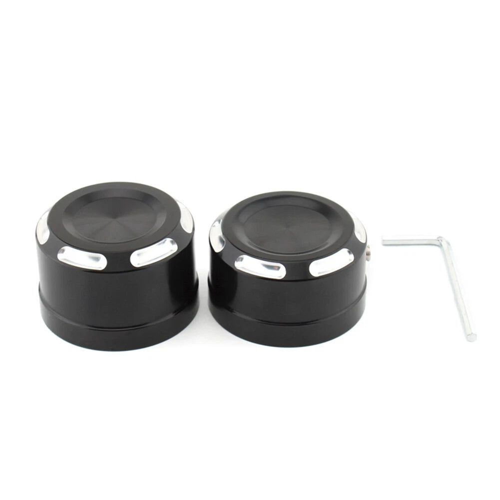 Rear Axle Bolt Nut Cap Cover for Harley Softail (2018–2023) Black