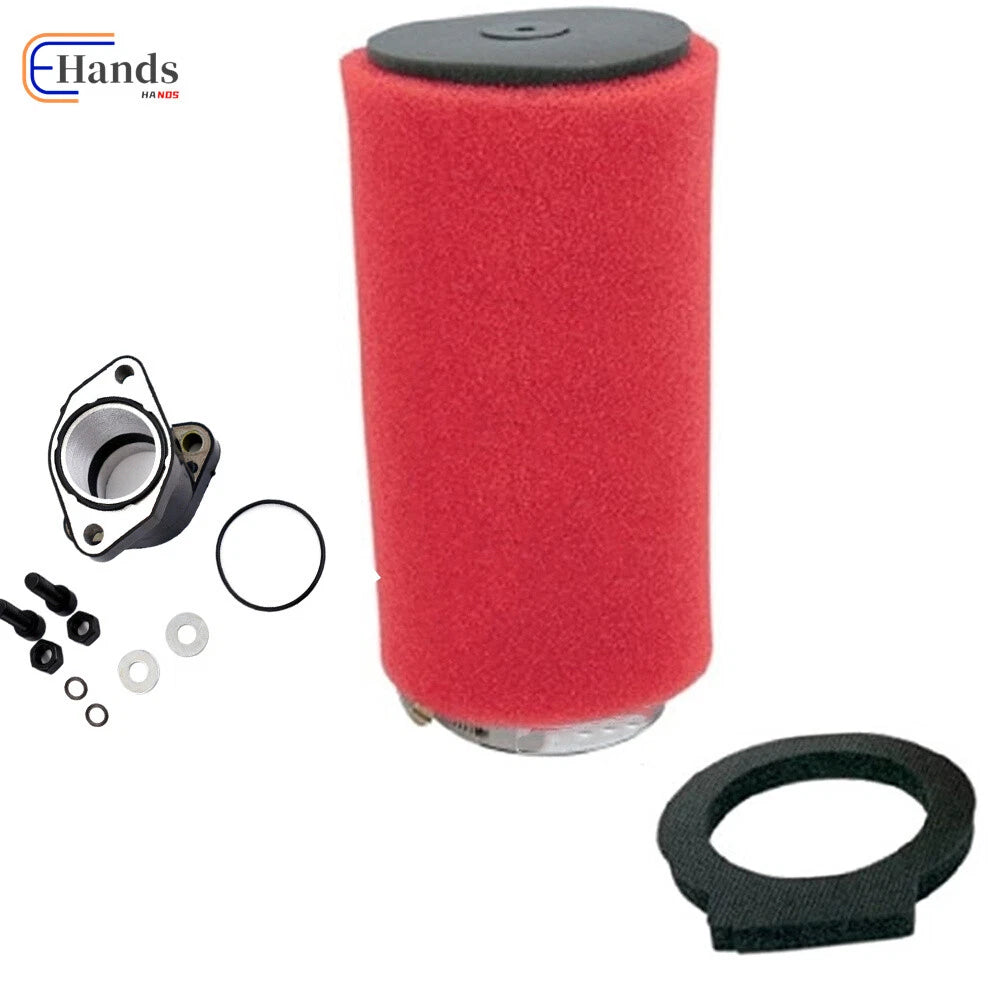 Air Filter and Intake Manifold Boot for Yamaha Warrior 350 YFM350X (1987–2004)
