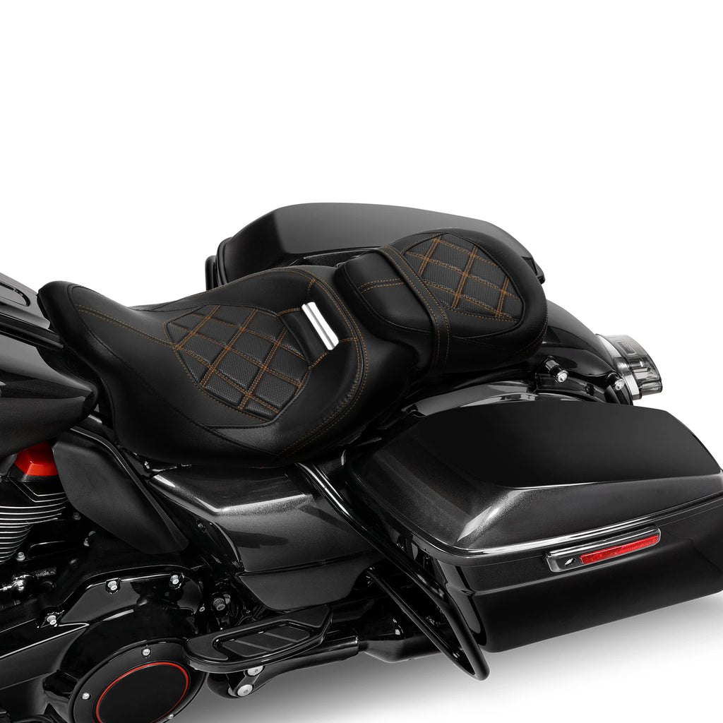 Low-Profile Heated Seats for Harley CVO Road Glide (2009–2023)