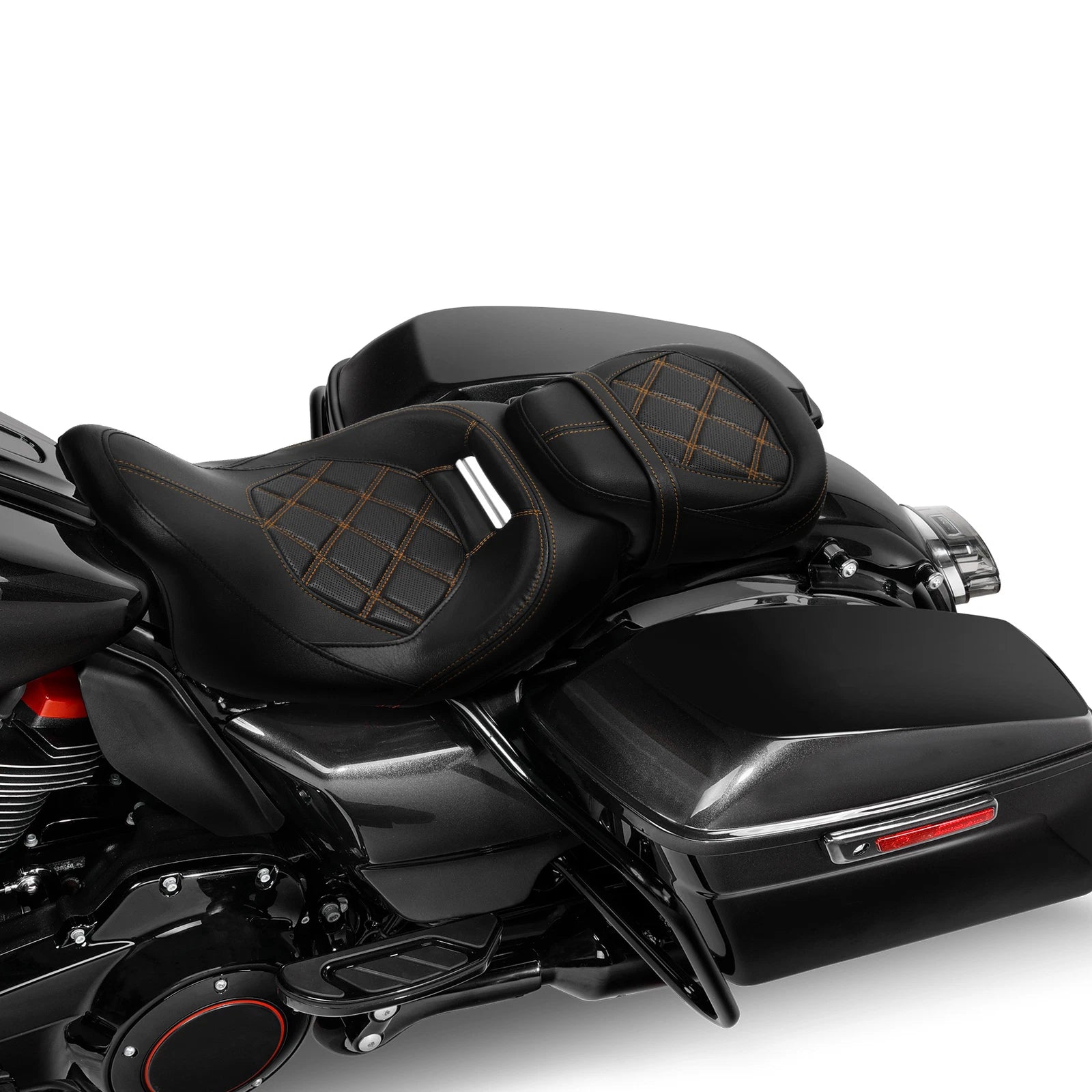 Low-Profile Heated Seats for Harley CVO Road Glide (2009–2023)
