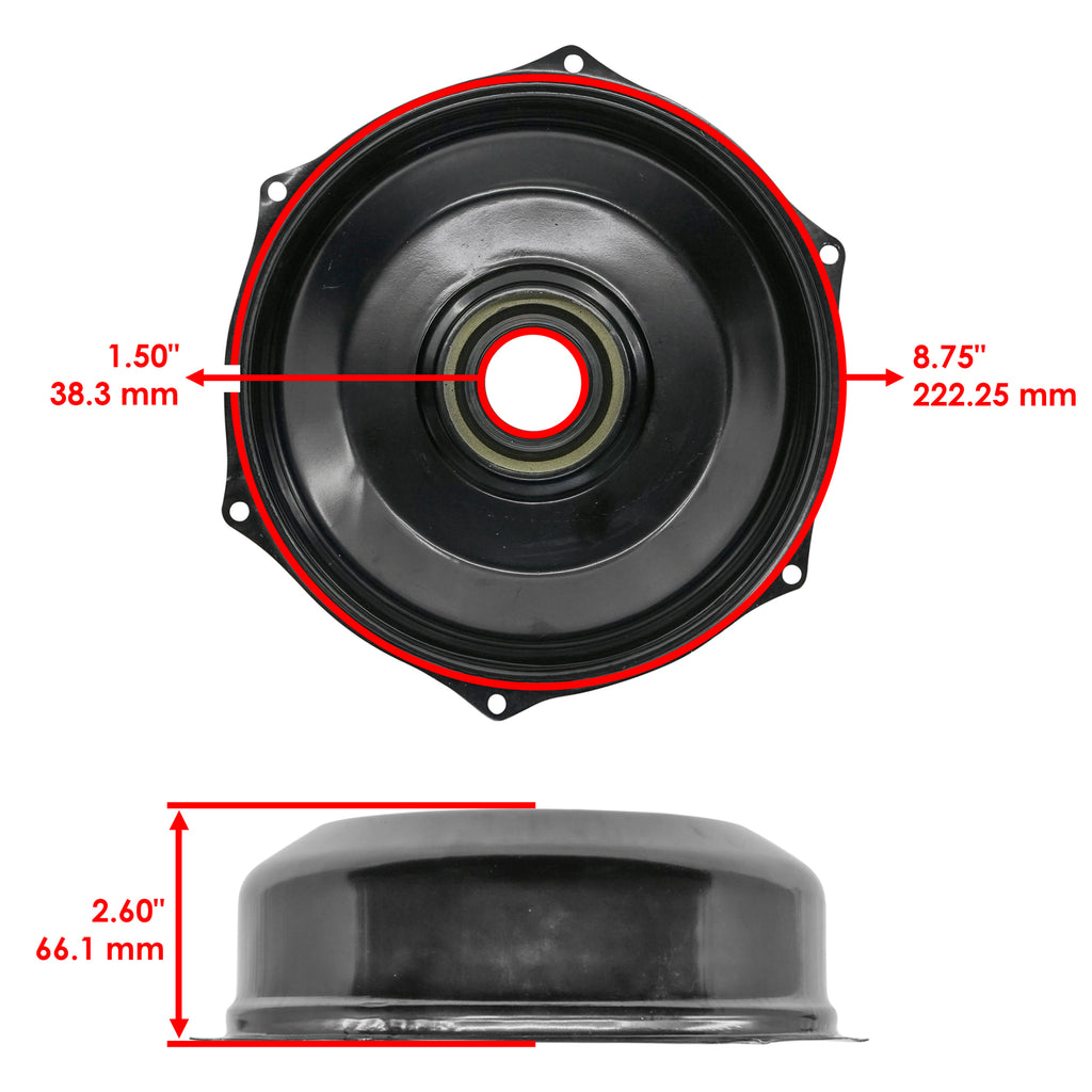Rear Brake Drum Cover Replacement for Honda Foreman 500 TRX500 (2005–2024)