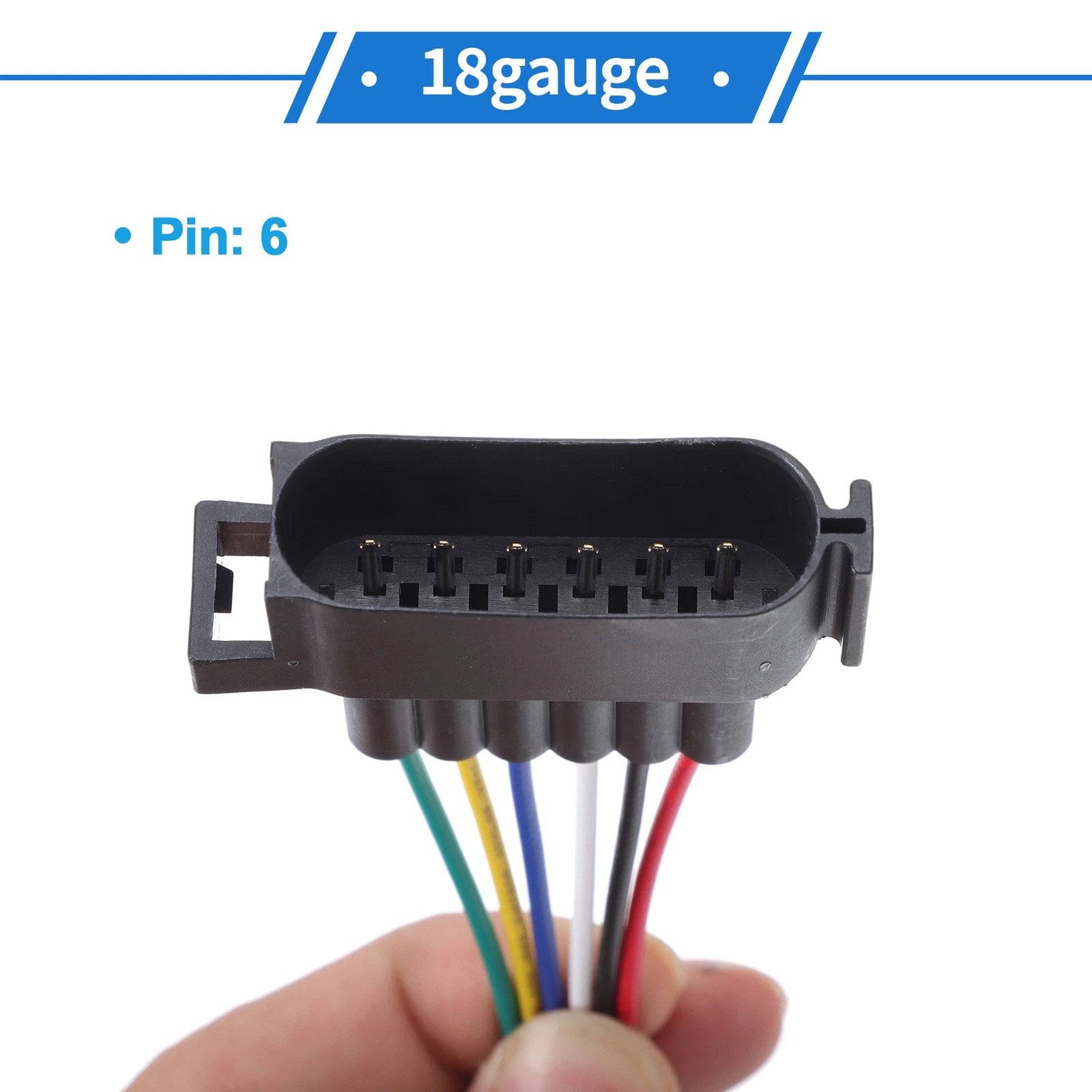 6 Pin Accelerator Pedal Position Sensor Connector for Ford Focus (2003–2008)