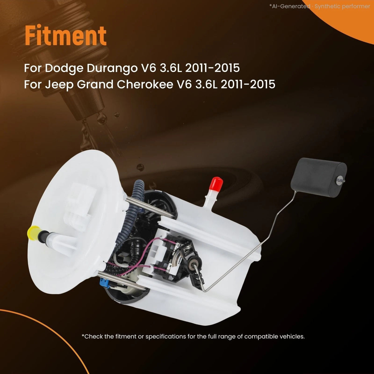 Electric Fuel Pump SP7108M for Dodge Durango Jeep Grand Cherokee (2011–2015)