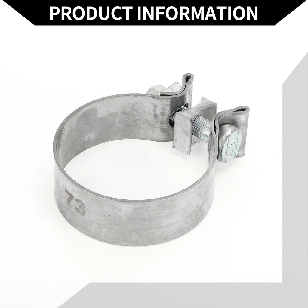 Exhaust Pipe Clamp for Car (2.87" 30mm)