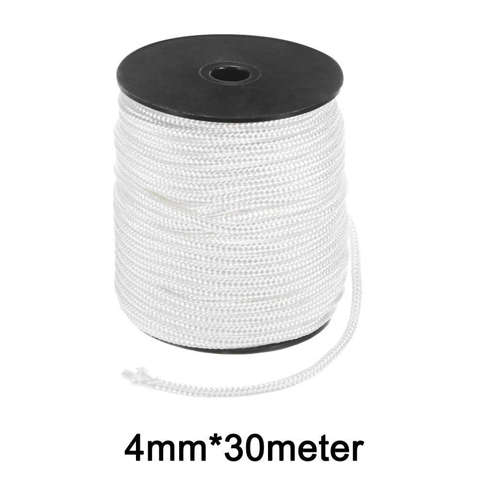 4mm Nylon Starter Rope for Lawn Mowers Chainsaws (30 Meter)