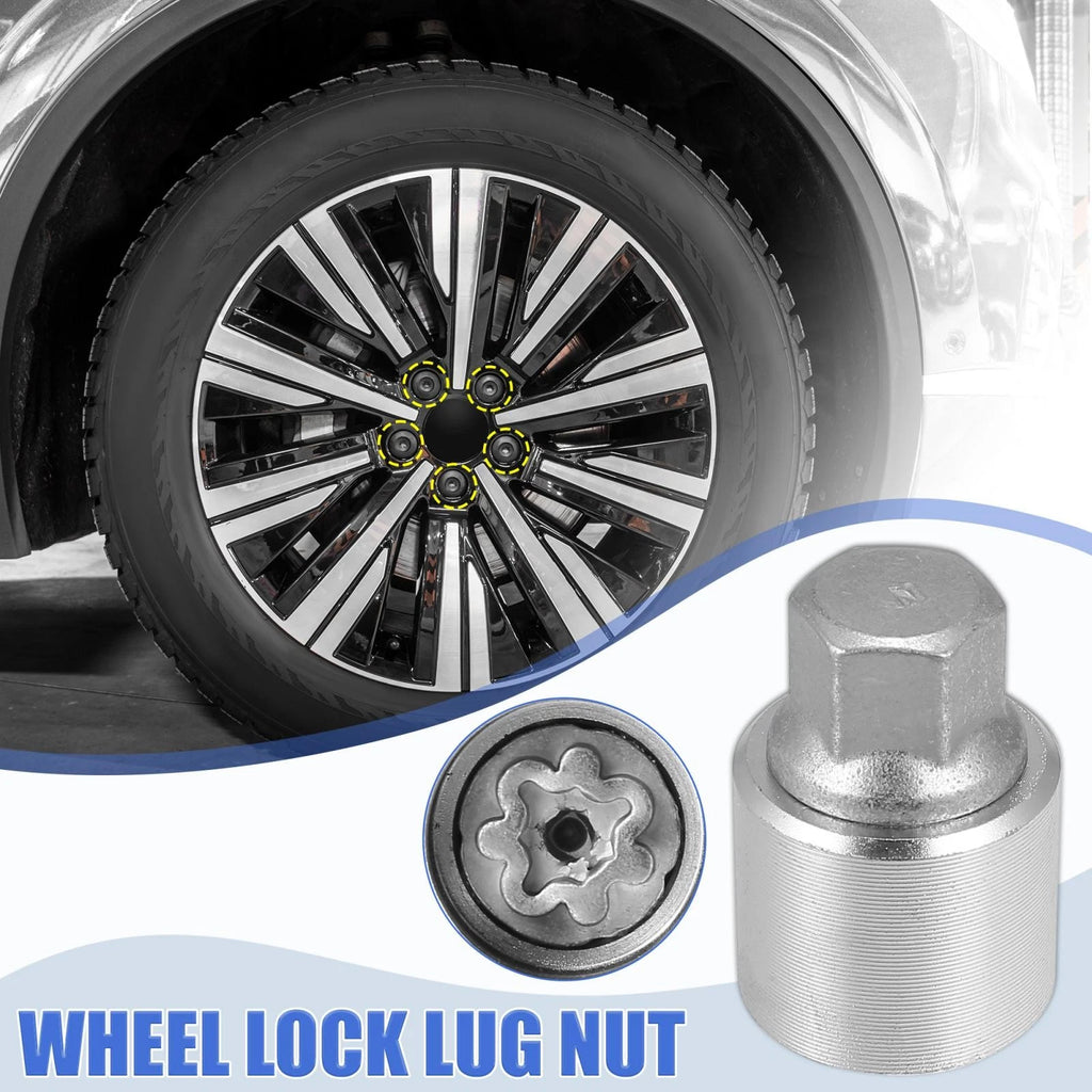 Wheel Lock Lug Nut Removal Key for Audi A5 A6L Q2 Q3 Q5 (2015–2024)