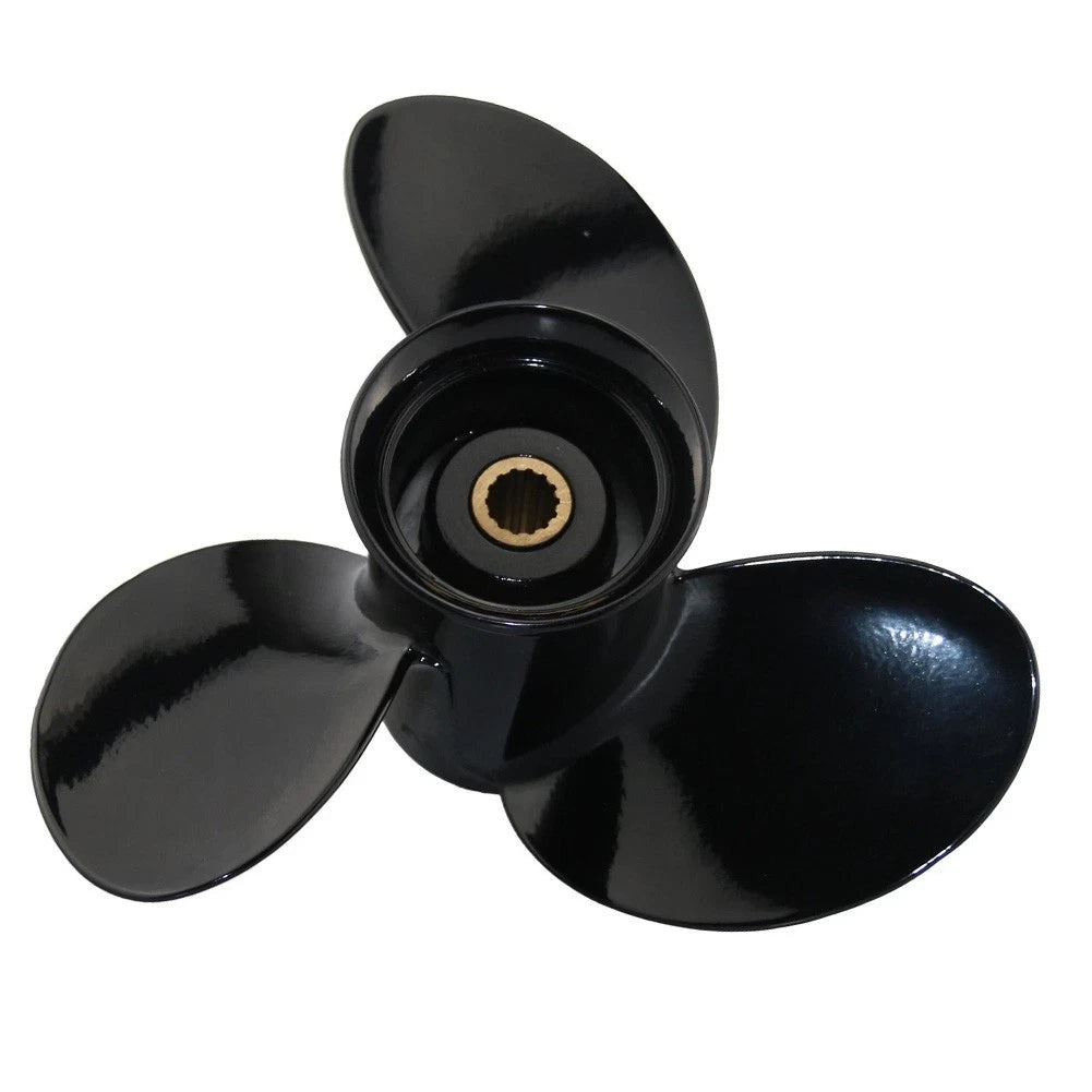 3-Blade Aluminum Propeller for Mercury Outboards (9-1/4 x 9 Inch, 14-Spline)