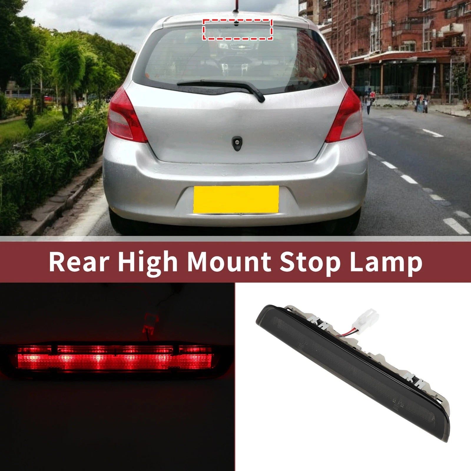 LED Third Brake Light Replacement for Toyota Yaris Hatchback (2012–2020)