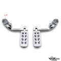 Chrome 5" Dominator CNC FootPeg for Harley Softail