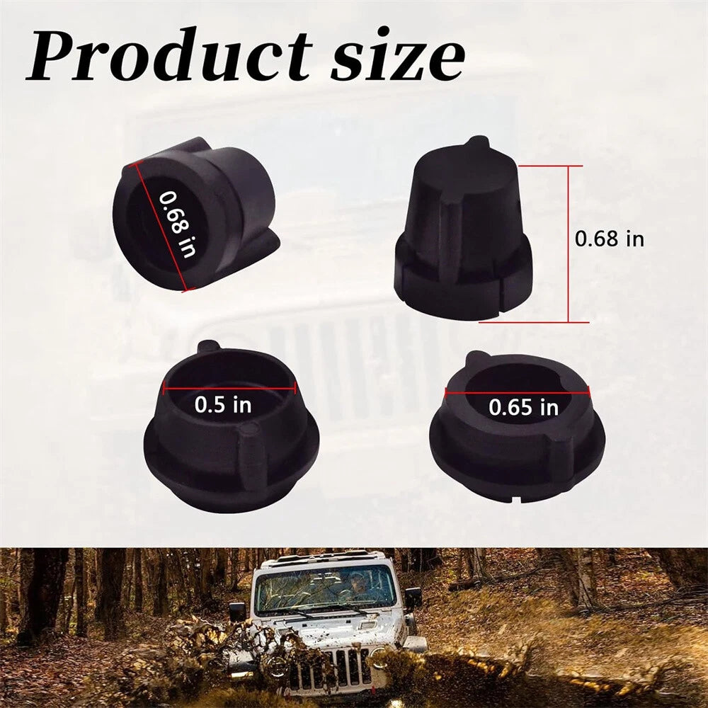 4Pcs For 1987-1995 Jeep Wrangler YJ Front Windshield Wiper Linkage Bushings Kit