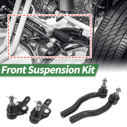 Front Suspension Kit Outer Tie Rod Ends Lower Ball Joint for Toyota Solara (2000–2008)