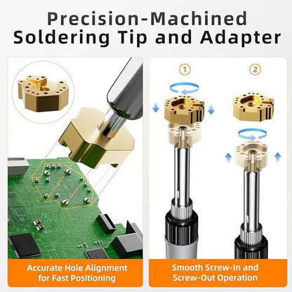 Soldering Tip and Adapter for Gaming Controller Fix