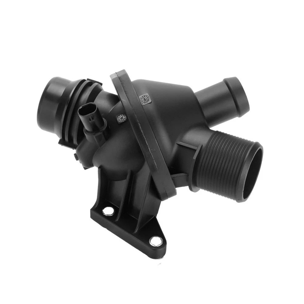 Engine Coolant Thermostat w/ Housing & Temp Sensor for BMW 320i 528i (2006–2011)