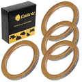 Exhaust Muffler Pipe Gaskets Replacement for Suzuki GSX1100F Katana 1988-1993