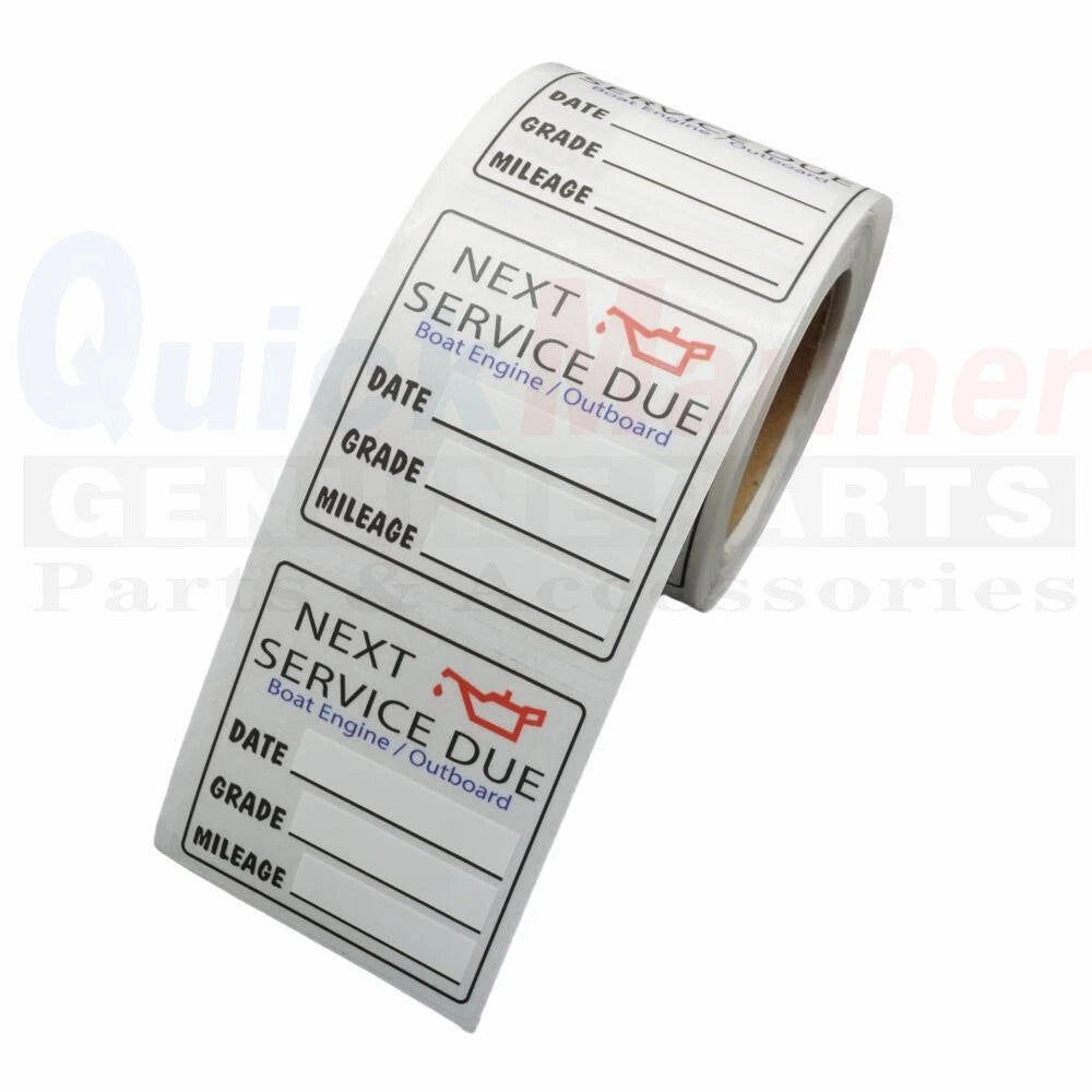For Oil Change Stickers 220 Pcs 2”x 2” Service Stickers Next Service Due