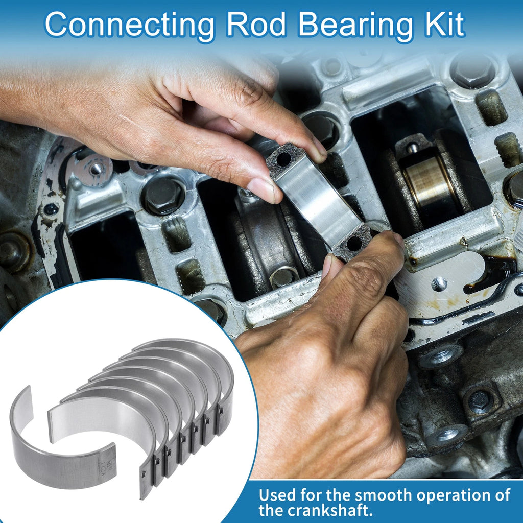 Connecting Rod Bearing Set Replacement for Mercedes-Benz CLA (2014–2018) 8 Pcs