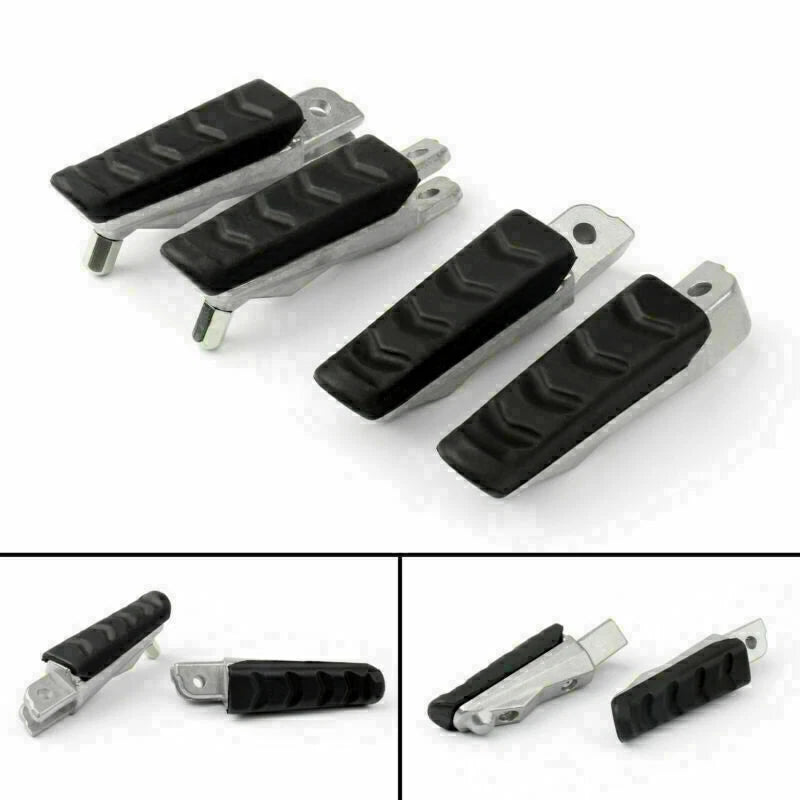 F&R Footrest Pedals Foot Pegs for BMW F800GT (2011–2013), F800S (2004–2008), F800ST (2004–2012) T9