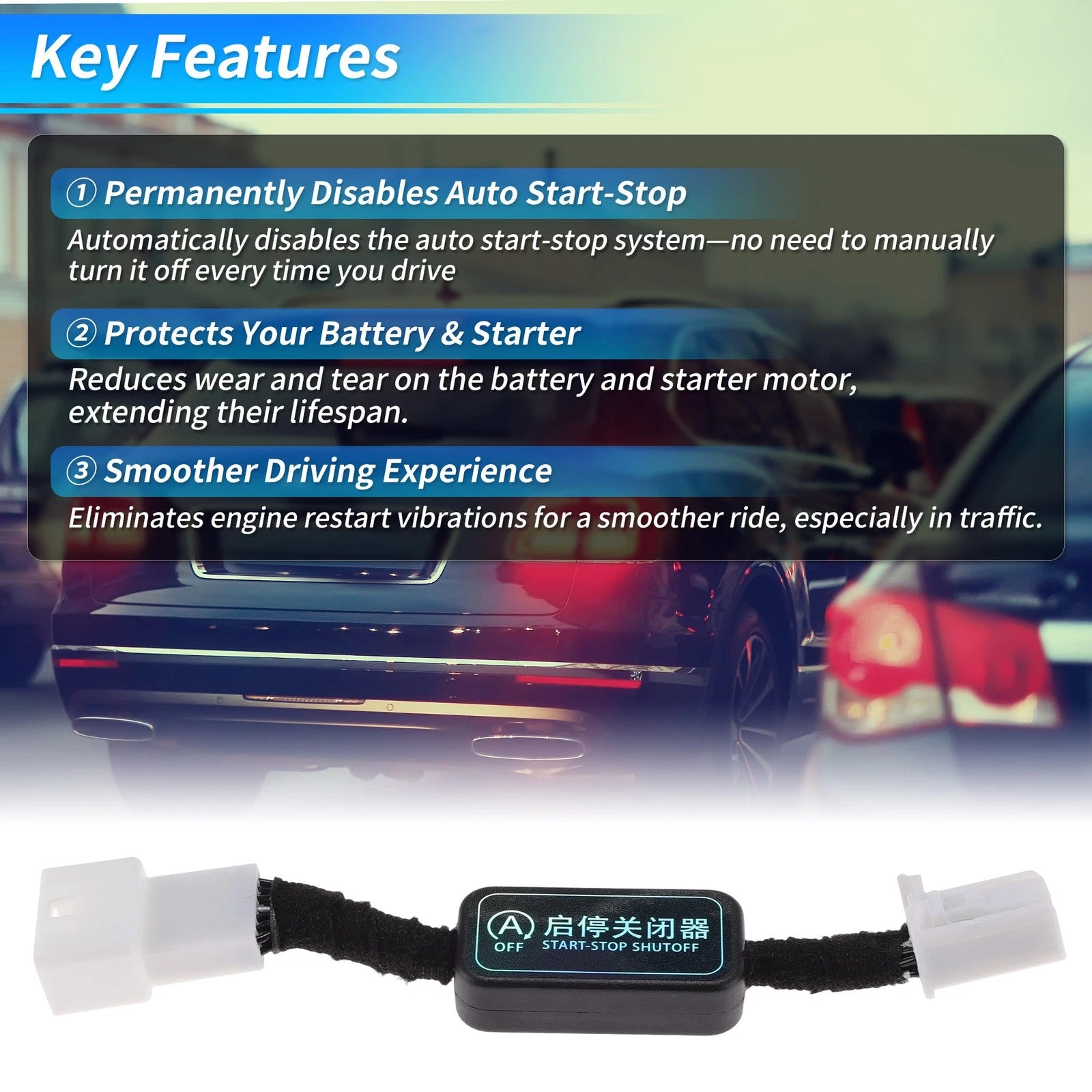 Auto Start Stop Eliminator for Toyota Alphard Vellfire 30 Series (2015–2021)