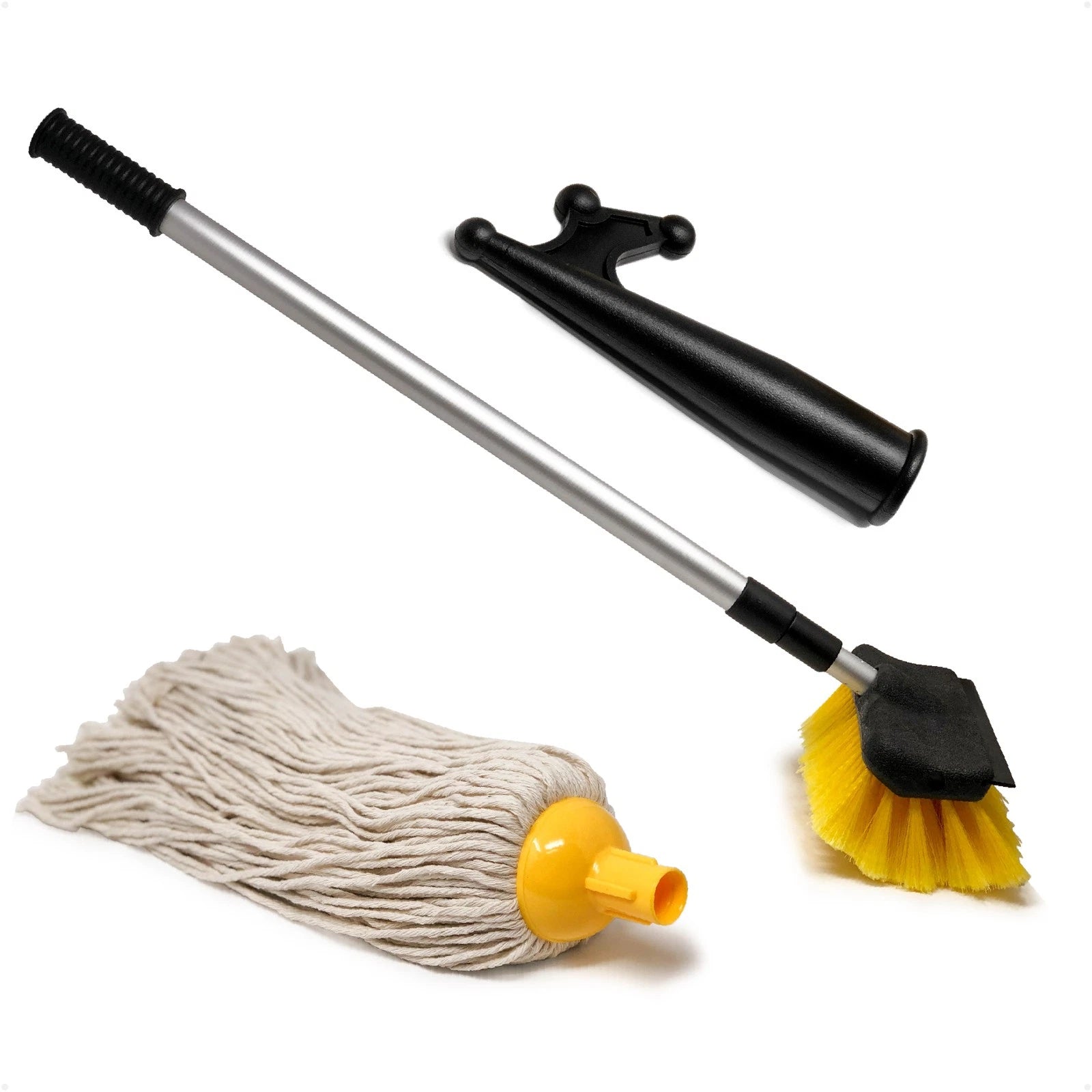 Boat Deck Brush with Aluminum Telescoping Shaft