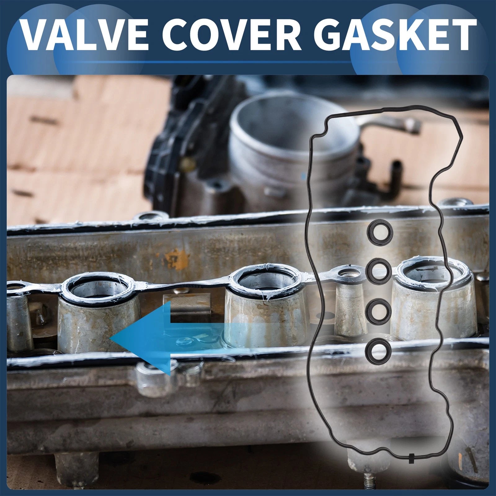 Valve Cover Gasket Set Replacement for Lexus ES 2015–2018