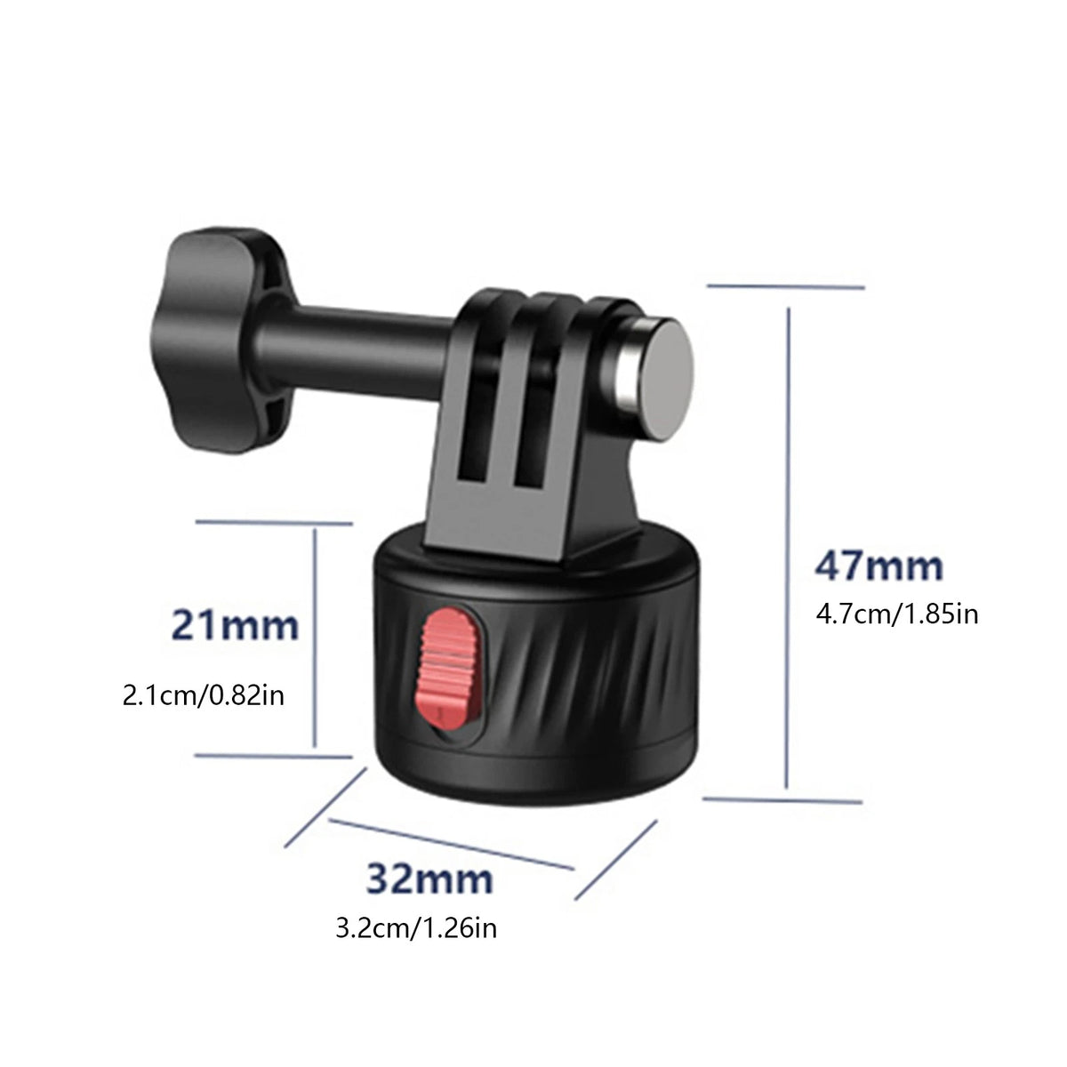 Magnetic Tripod Mount for GoPro Hero 7-12 (2018–2023)