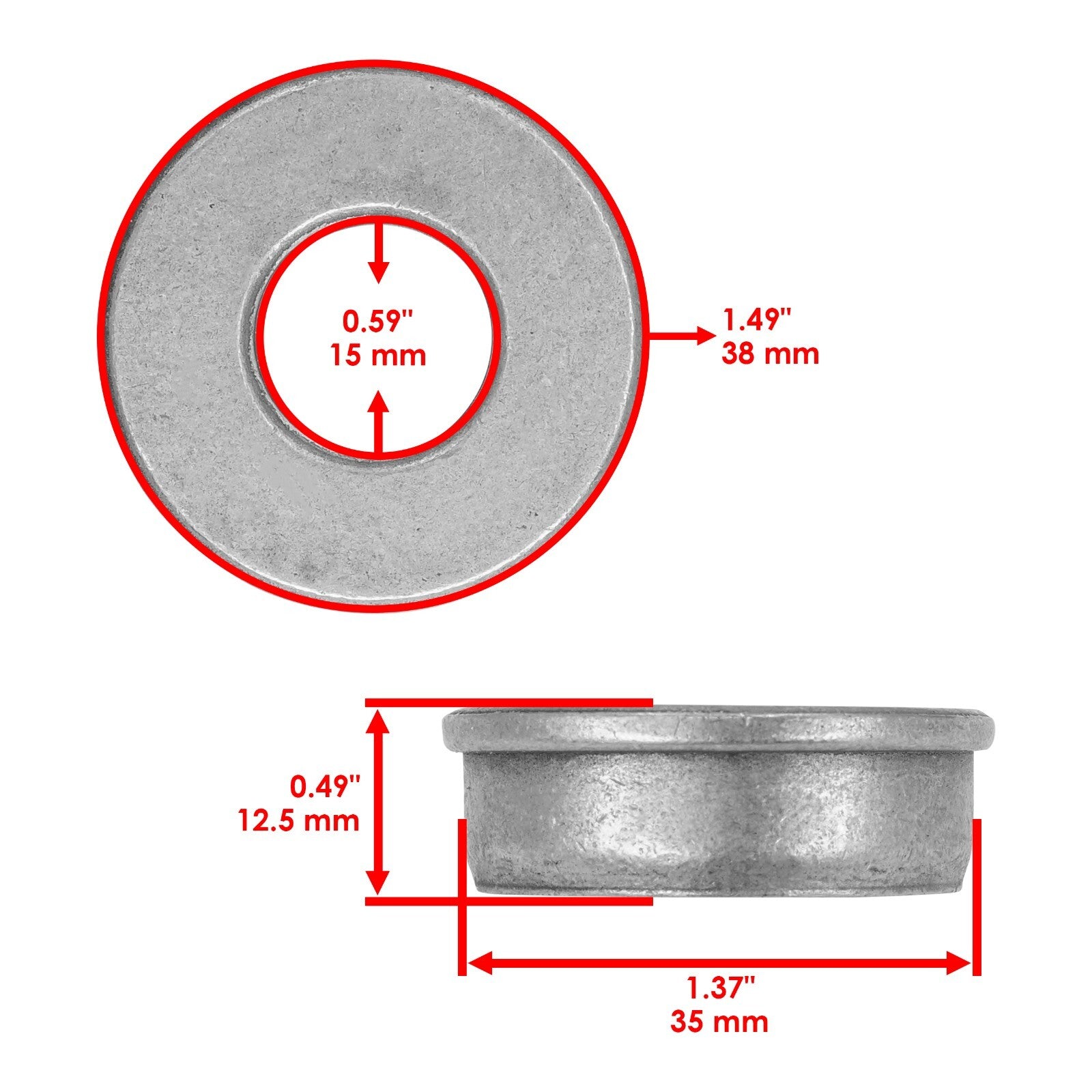 Wheel Bearing Kit Heavy Duty for Toro Mid-Size ProLine 30161 (2010–2015)