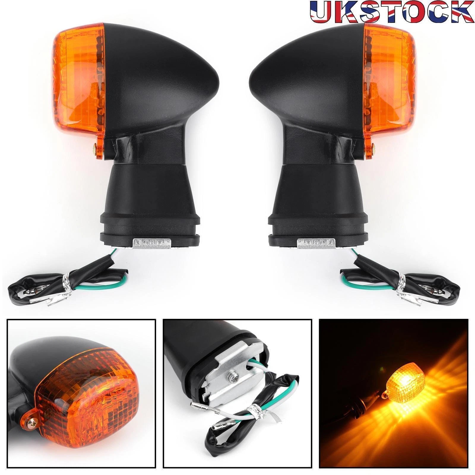 Front Turn Signal for Kawasaki ZX-6R 7R 12R EX 500R NINJA GPZ ZR-X ZX-R (T9)
