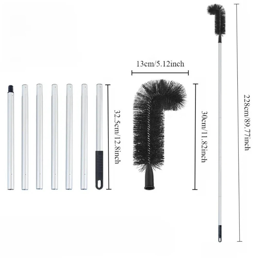 Adjustable Angle Gutter Cleaning Brush for Multi Purpose Use