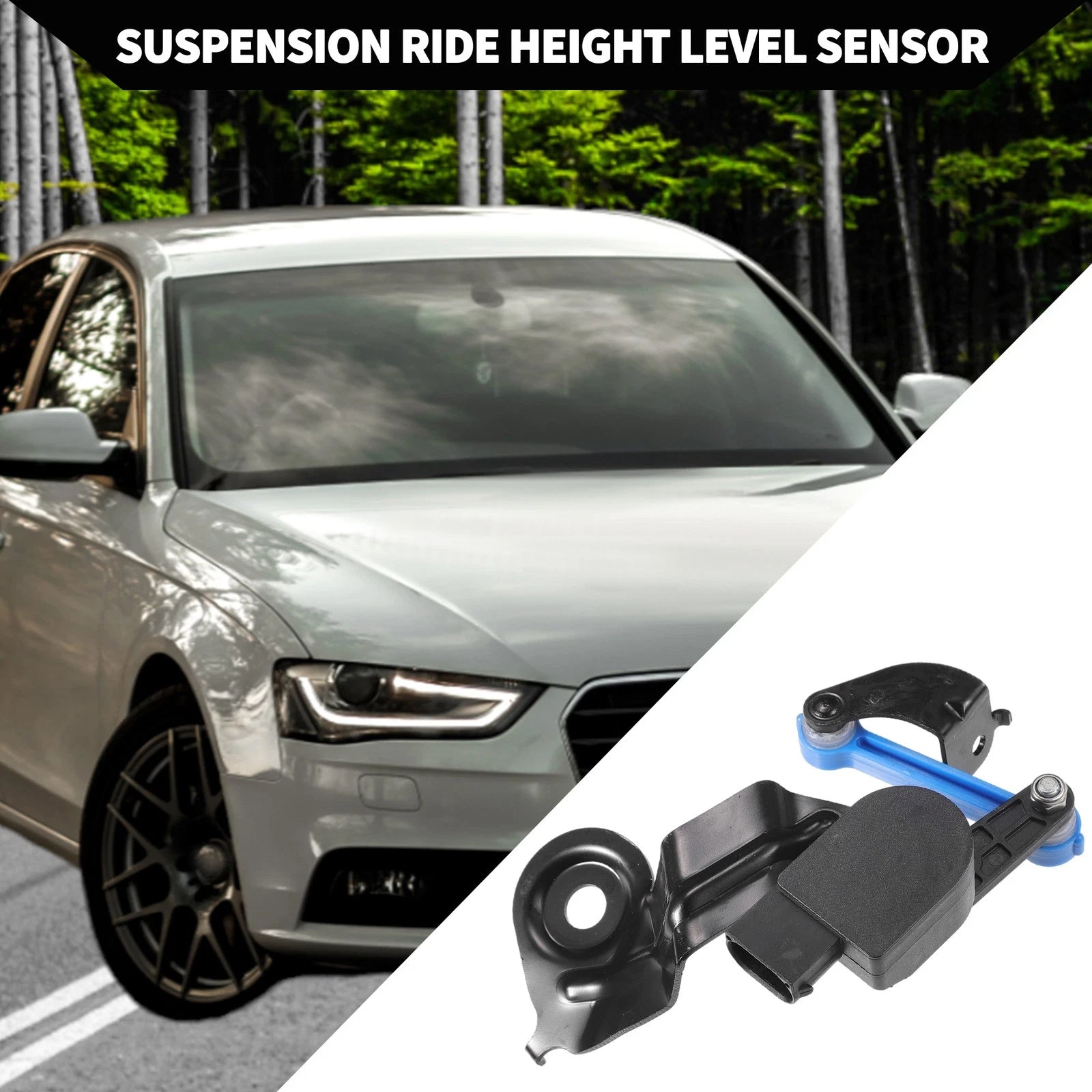 Suspension Ride Height Level Sensor Rear for Audi A4 (2002–2009)