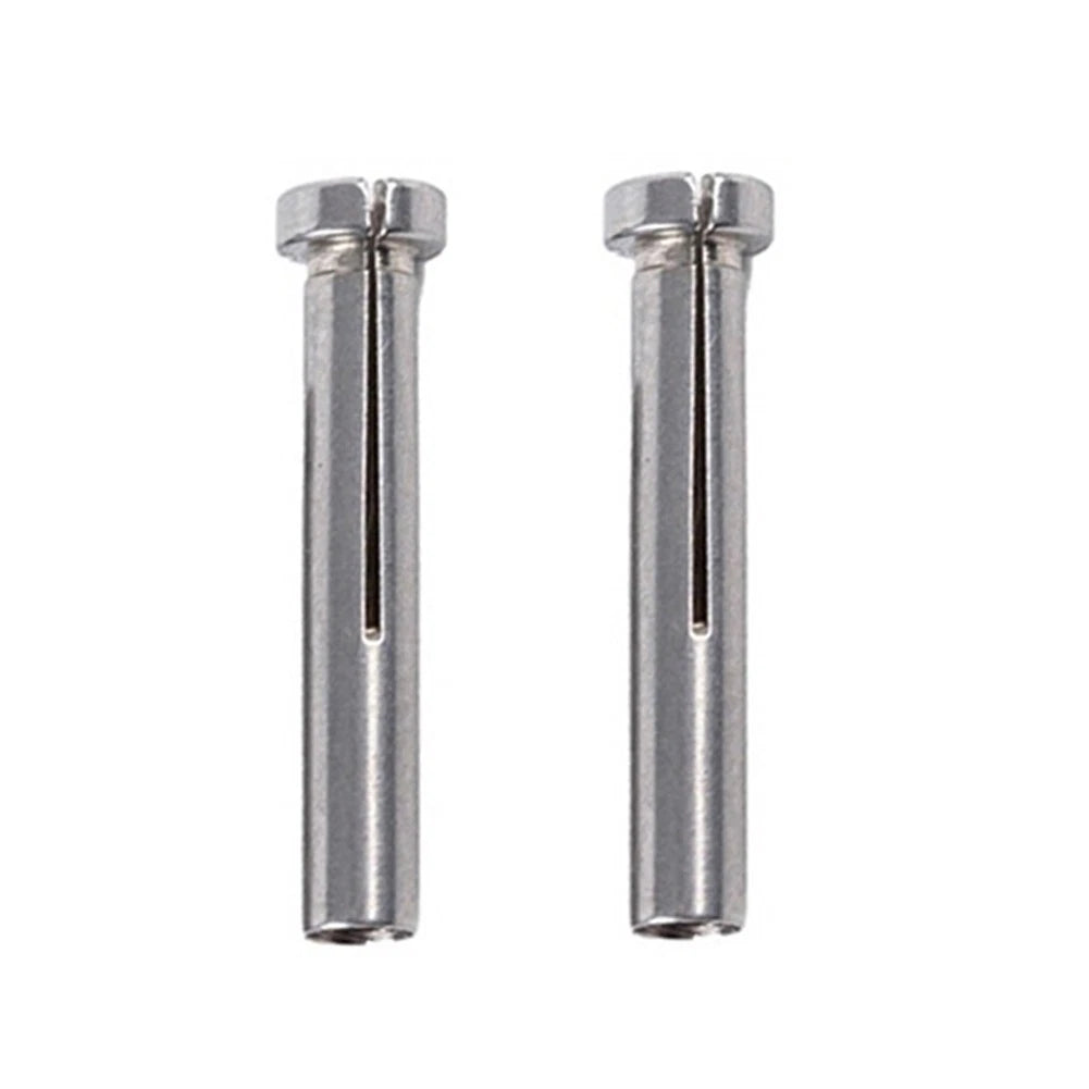 Stainless Steel Conversion Head for Electric Drills (2PCS, 2.35 to 3mm Shank)
