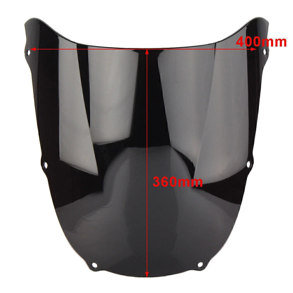 Front Fairing Windshield for Kawasaki ZX6R (1998–1999) Deep Iridium