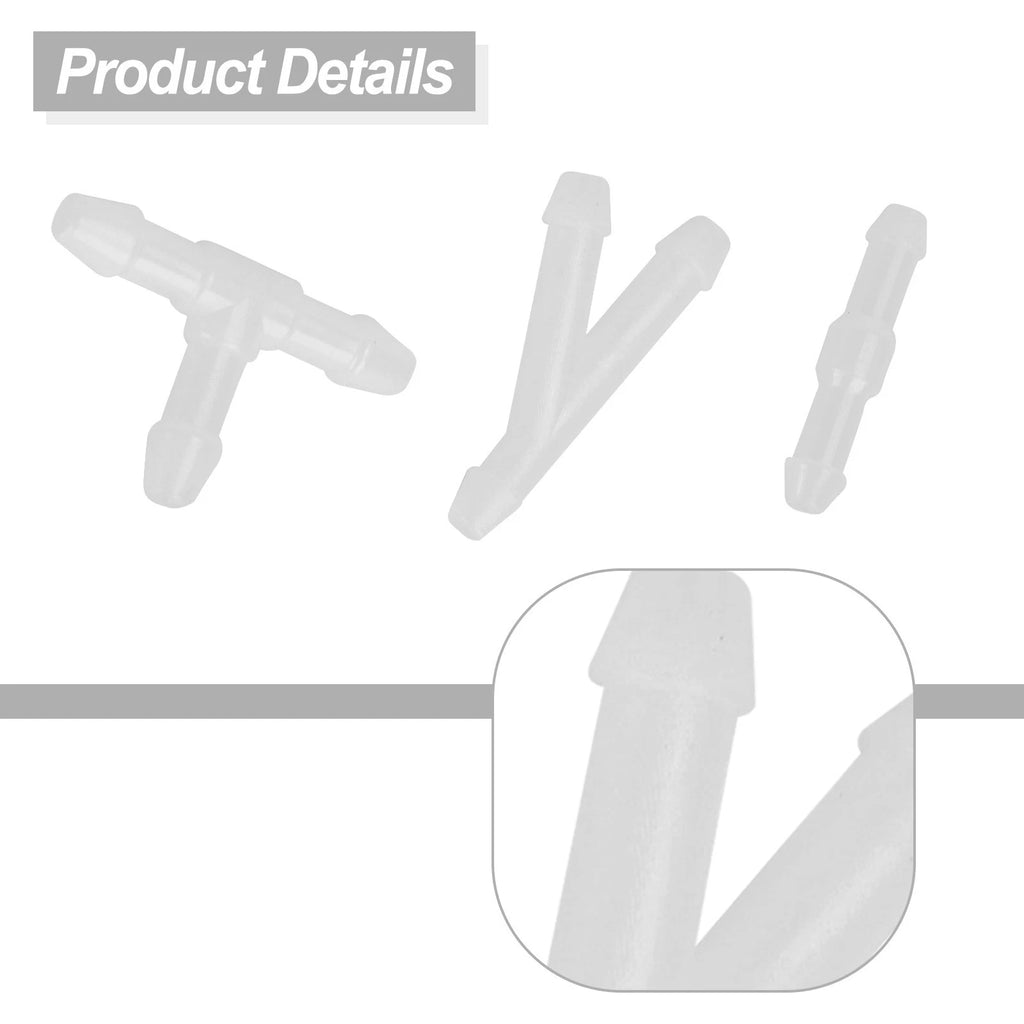 Hose Connector Splitter for Washer Windshield (T/Y/I Type)