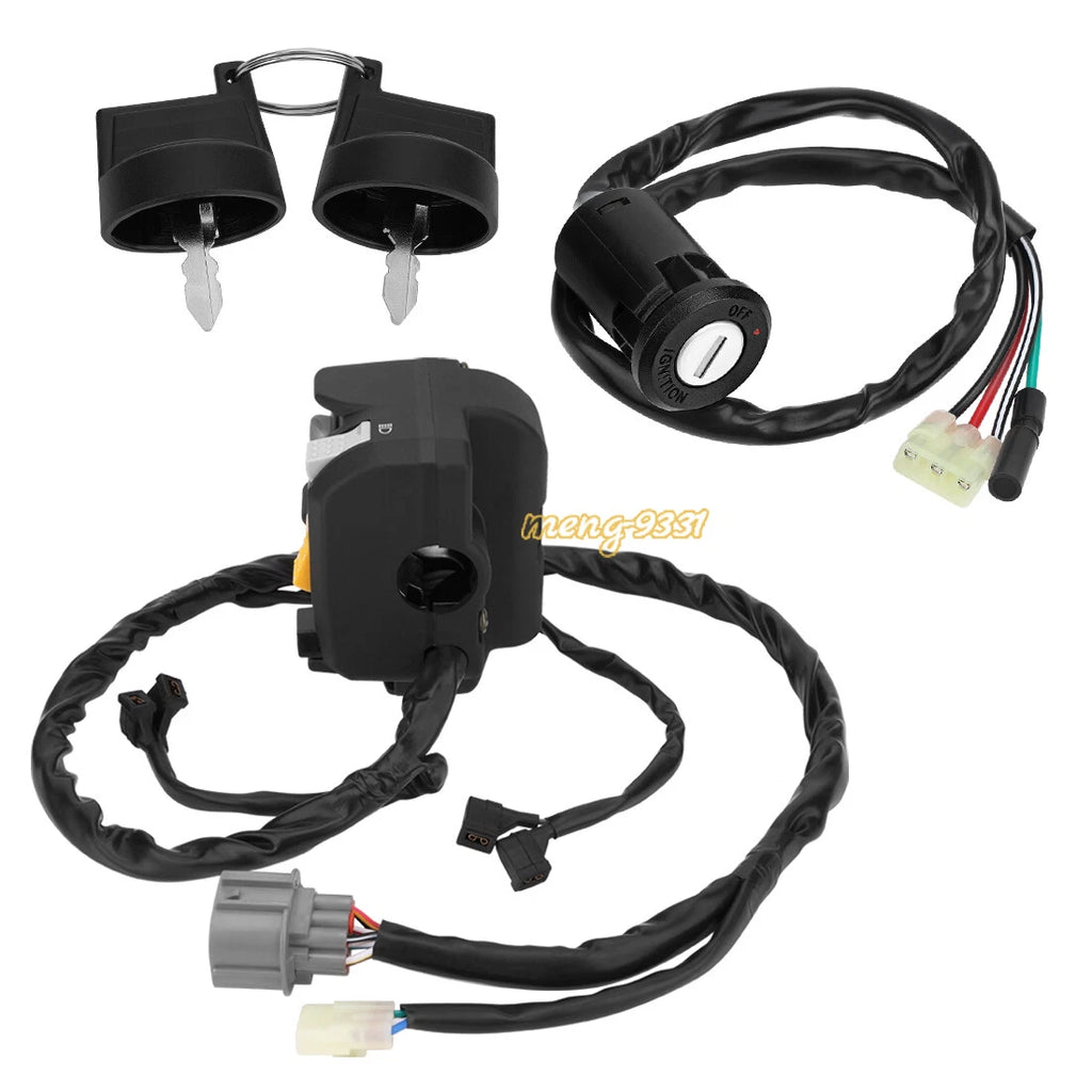 Handlebar Switch & Ignition Key Switch for Honda Recon 250 TRX250TE ES (2007–2020)