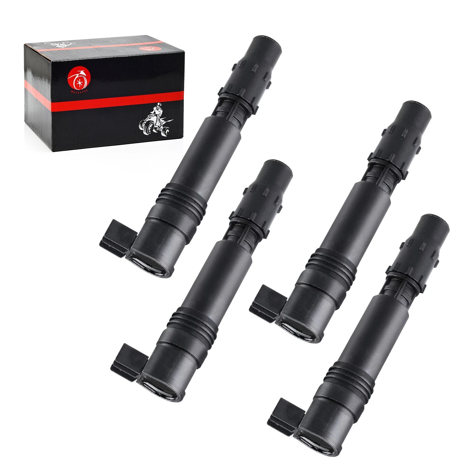 Set of 4 Ignition Coils for Honda CBR600F4 CBR600F4i CBR954RR CBR929RR (1999–2006)