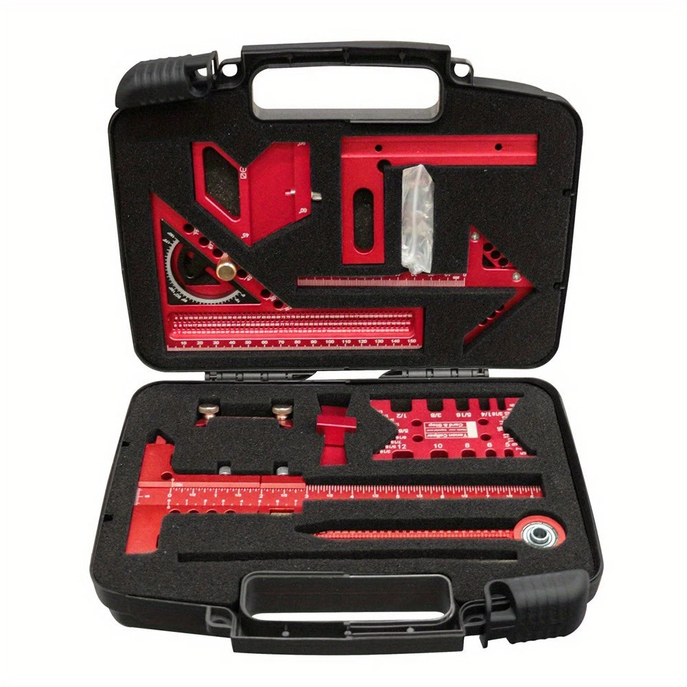 Square Angle Ruler for Enhanced Workflow (Lightweight Storage Box)