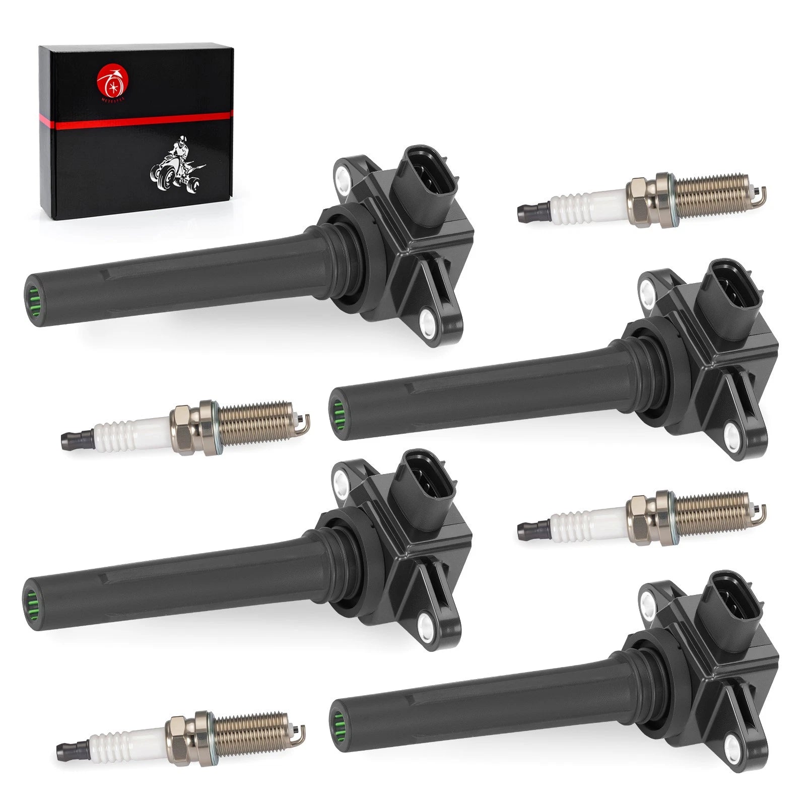 Set of 4 Ignition Coils 6S5-82310-02-00 for Yamaha SXT1800 AR240 SX240 (2010–2013)